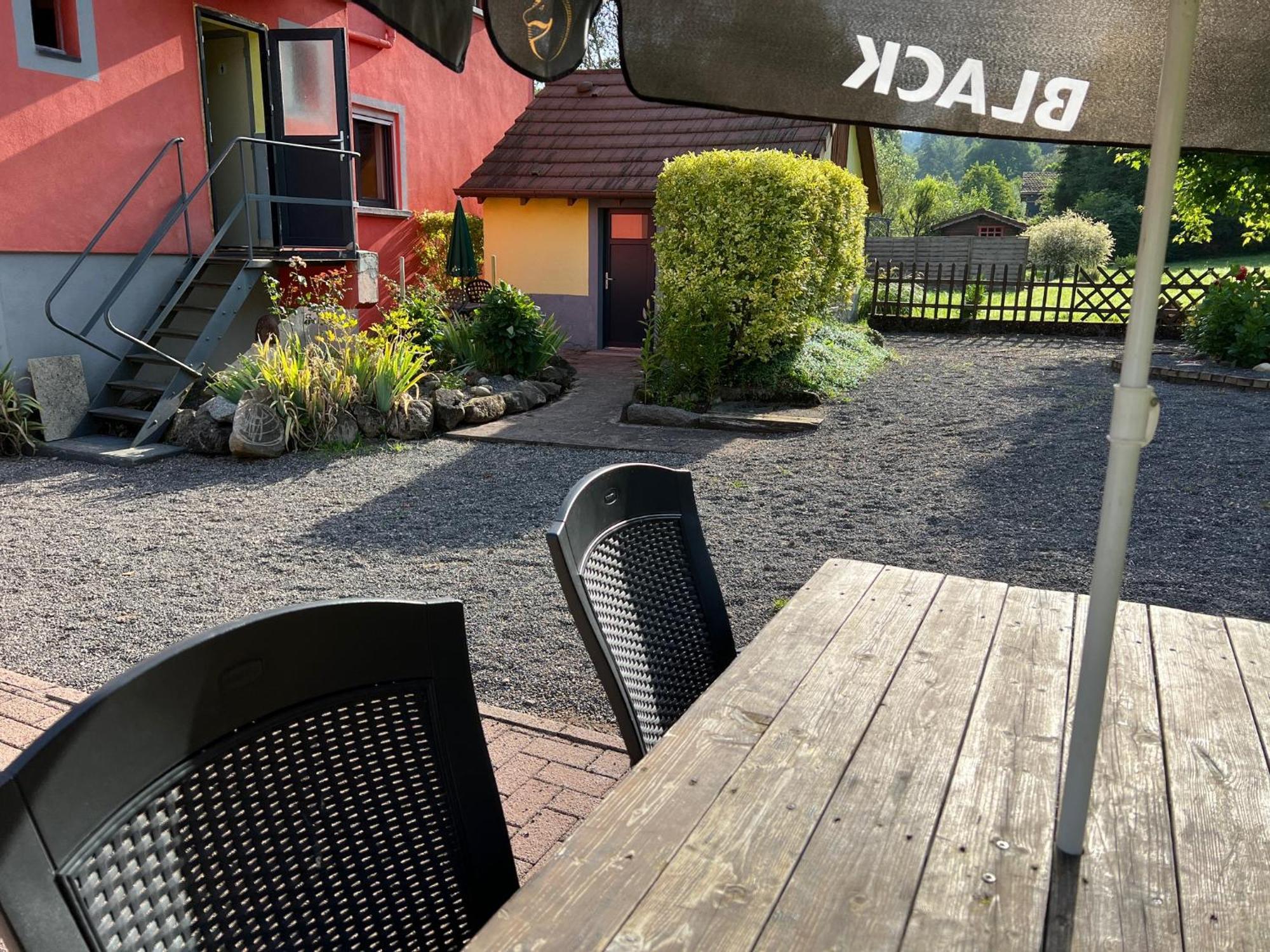 Auberge Restaurant La Roseraie Grandrupt Eksteriør billede