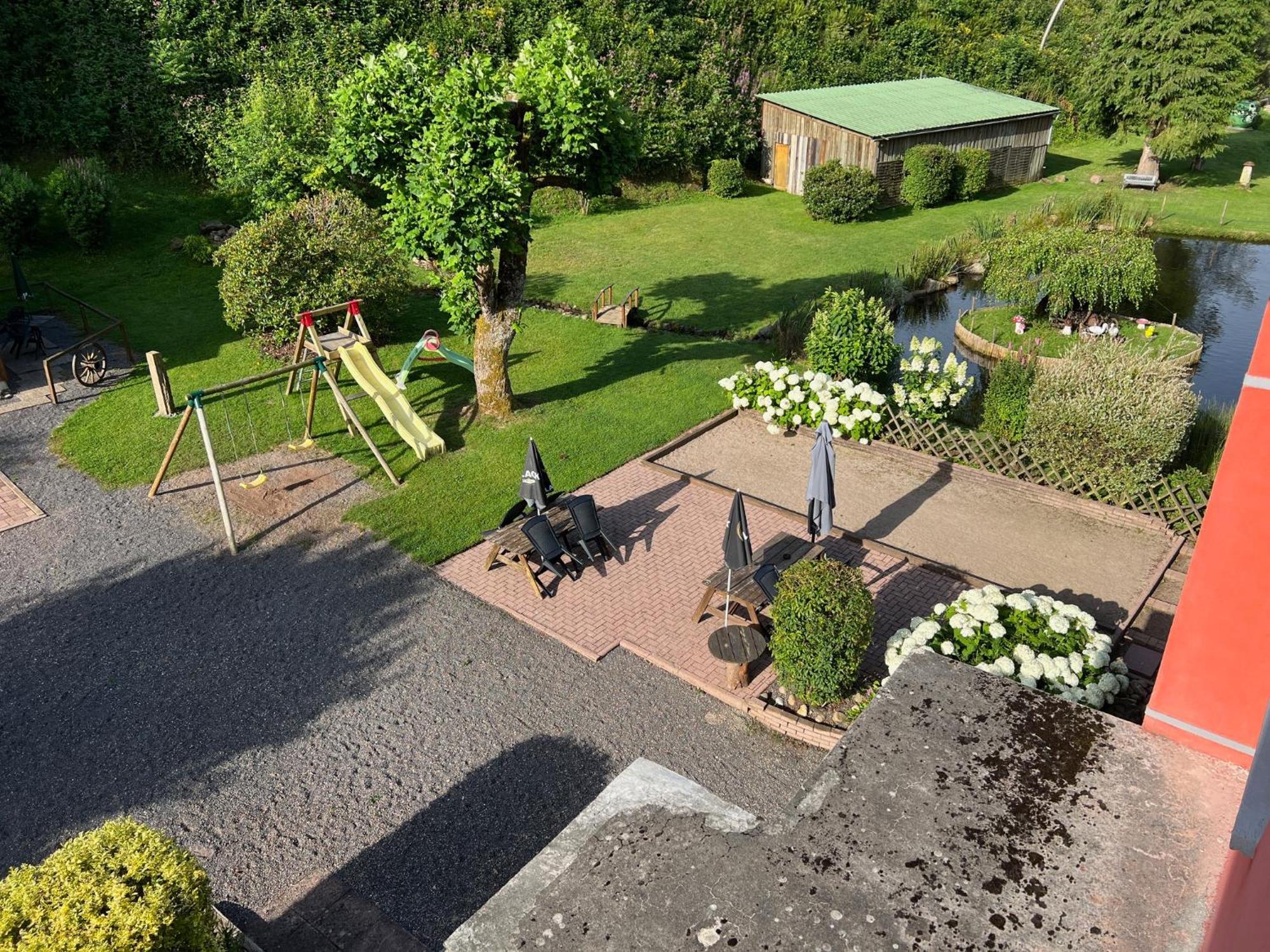 Auberge Restaurant La Roseraie Grandrupt Eksteriør billede