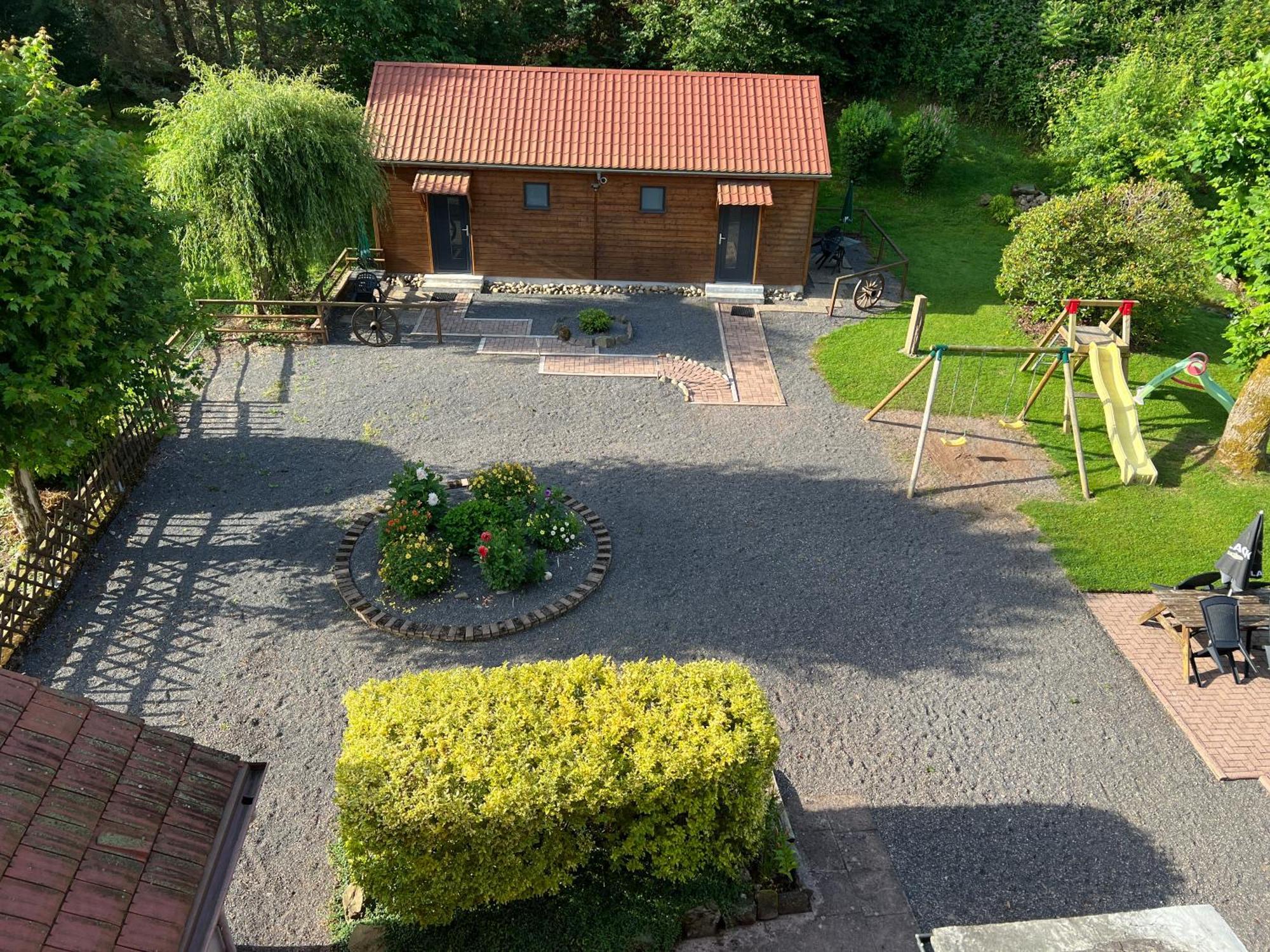 Auberge Restaurant La Roseraie Grandrupt Eksteriør billede